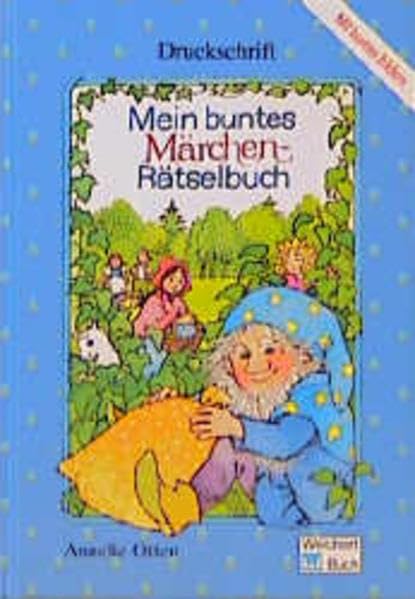 Mein buntes Märchenrätselbuch: Druckschrift Books