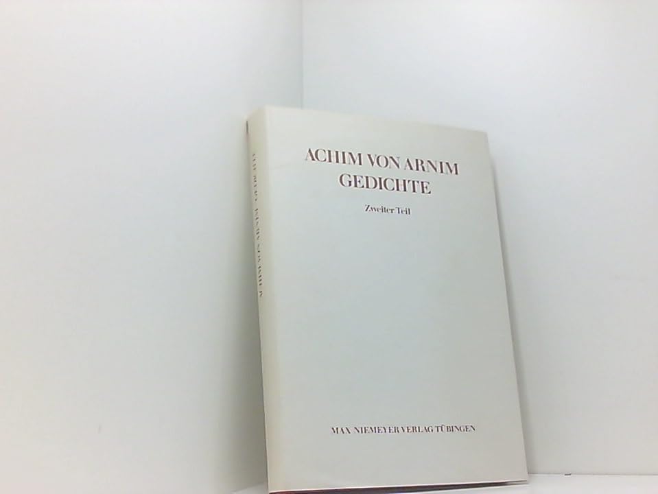 Gedichte: Zweiter Teil (Nachlass: Bd. 7) (Freies Deutsches Hochstift. Reihe der Schriften) Contemporary literature