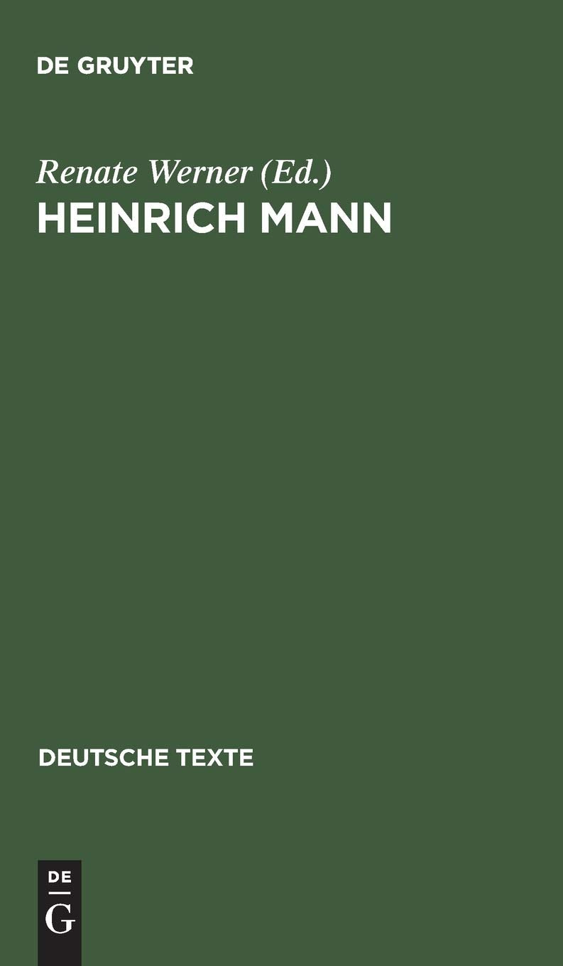 Heinrich Mann Contemporary literature