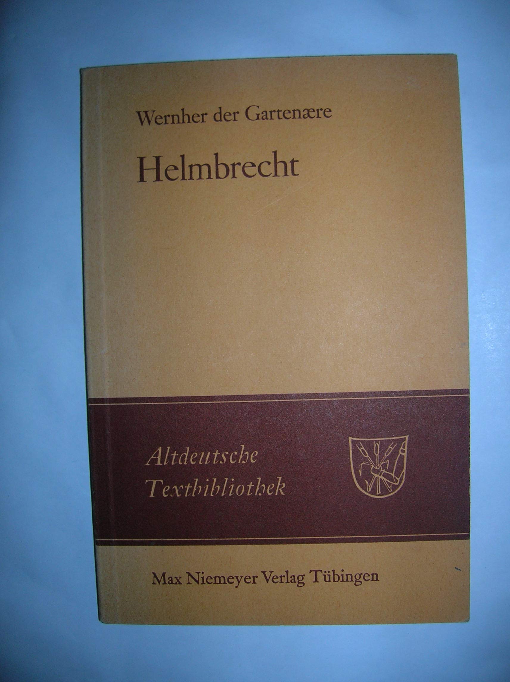 Product Image: Helmbrecht (Altdeutsche Textbibliothek)