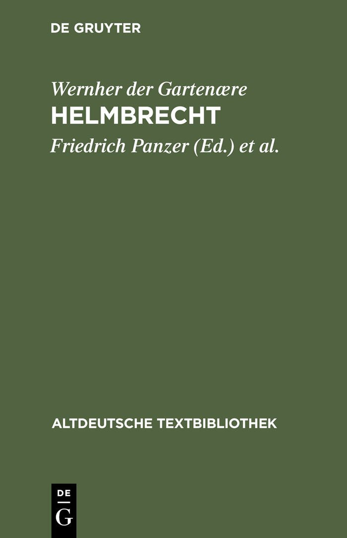 Helmbrecht Historical Fiction