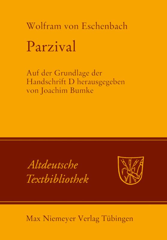 Parzival: Auf der Grundlage der Handschrift D (Altdeutsche Textbibliothek, 119, Band 119) Contemporary literature