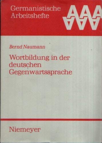 Wortbildung in der deutschen Gegenwartssprache Books