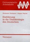 Einführung in die Dialektologie des Deutschen (Germanistische Arbeitshefte) Social Sciences