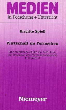 Wirtschaft im Fernsehen book