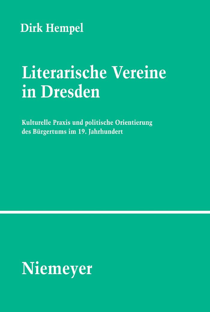Literarische Vereine in Dresden Contemporary literature