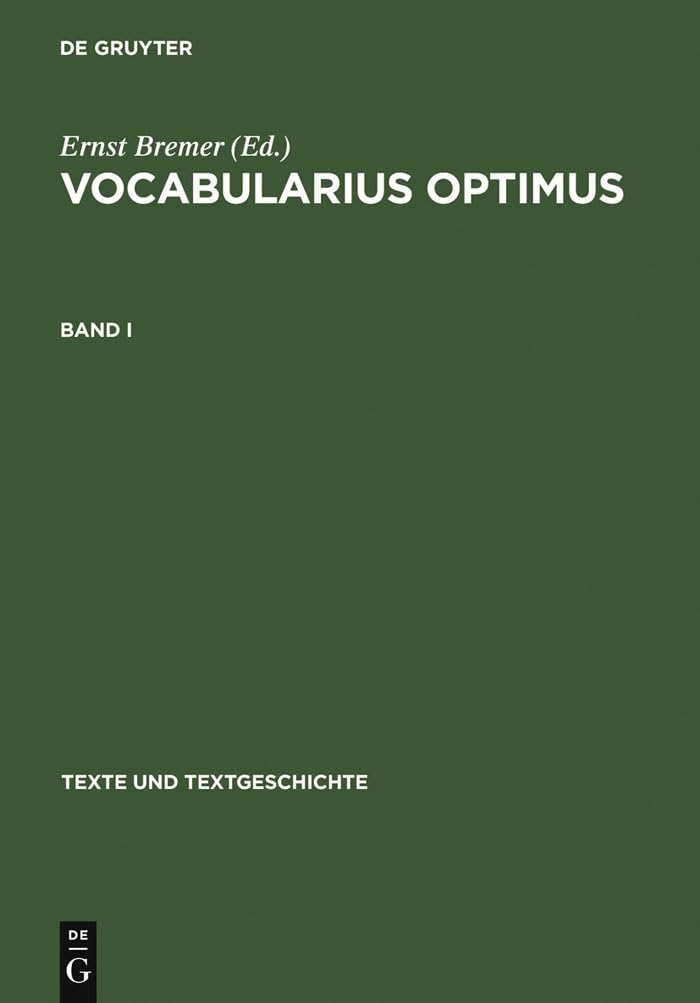 Product Image: Vocabularius optimus