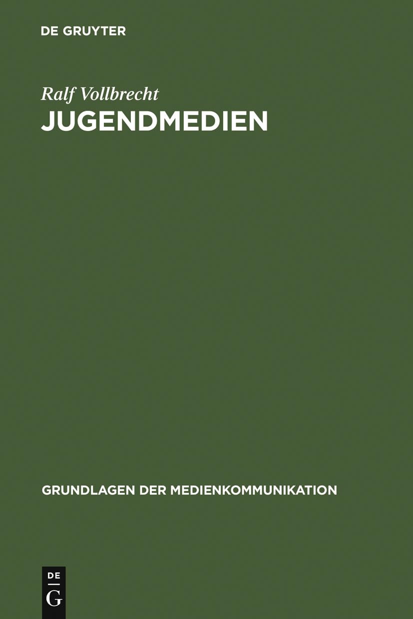 Jugendmedien (Grundlagen der Medienkommunikation, 12, Band 12) Law