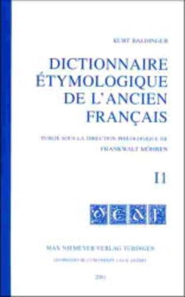 Dictionnaire étymologique de l’ancien français (DEAF). Buchstabe I. Komplett Fasc. 1-4 Social Sciences