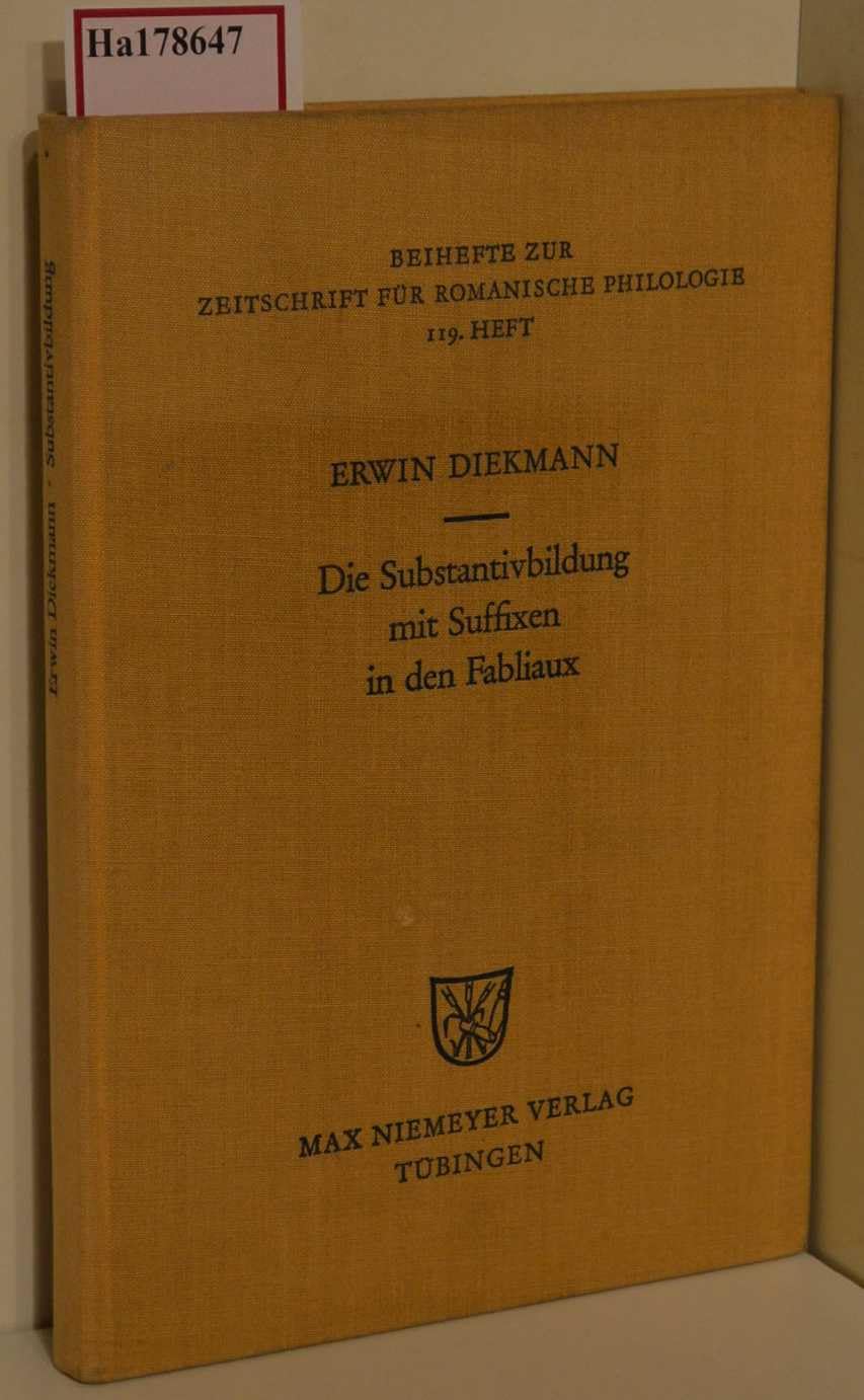 Die Substantivbildung mit Suffixen in den Fabliaux Social Sciences