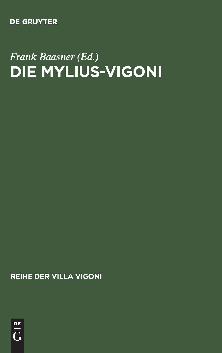 Die Mylius-Vigoni: Deutsche und Italiener im 19. und 20. Jahrhundert (Reihe der Villa Vigoni, 8, Band 8) Contemporary literature