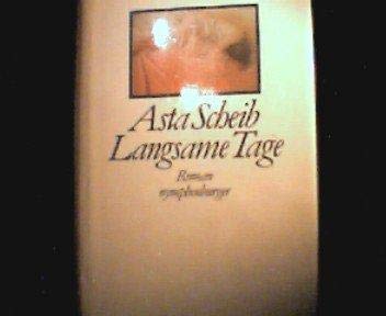 Langsame Tage Contemporary literature Books