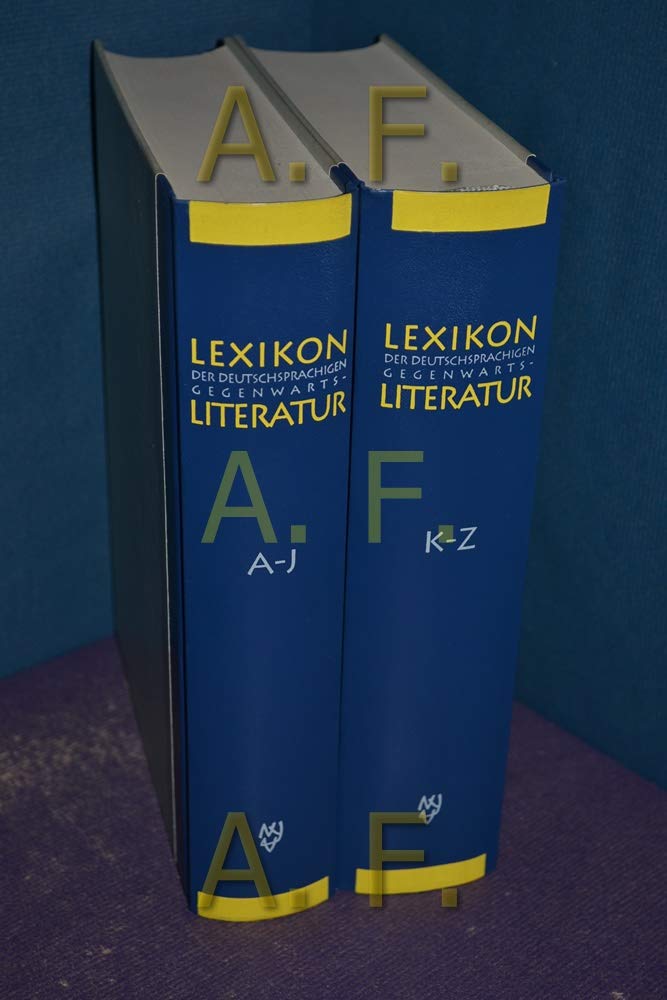 Lexikon der deutschsprachigen Gegenwartsliteratur seit 1945 Film, Art & Culture