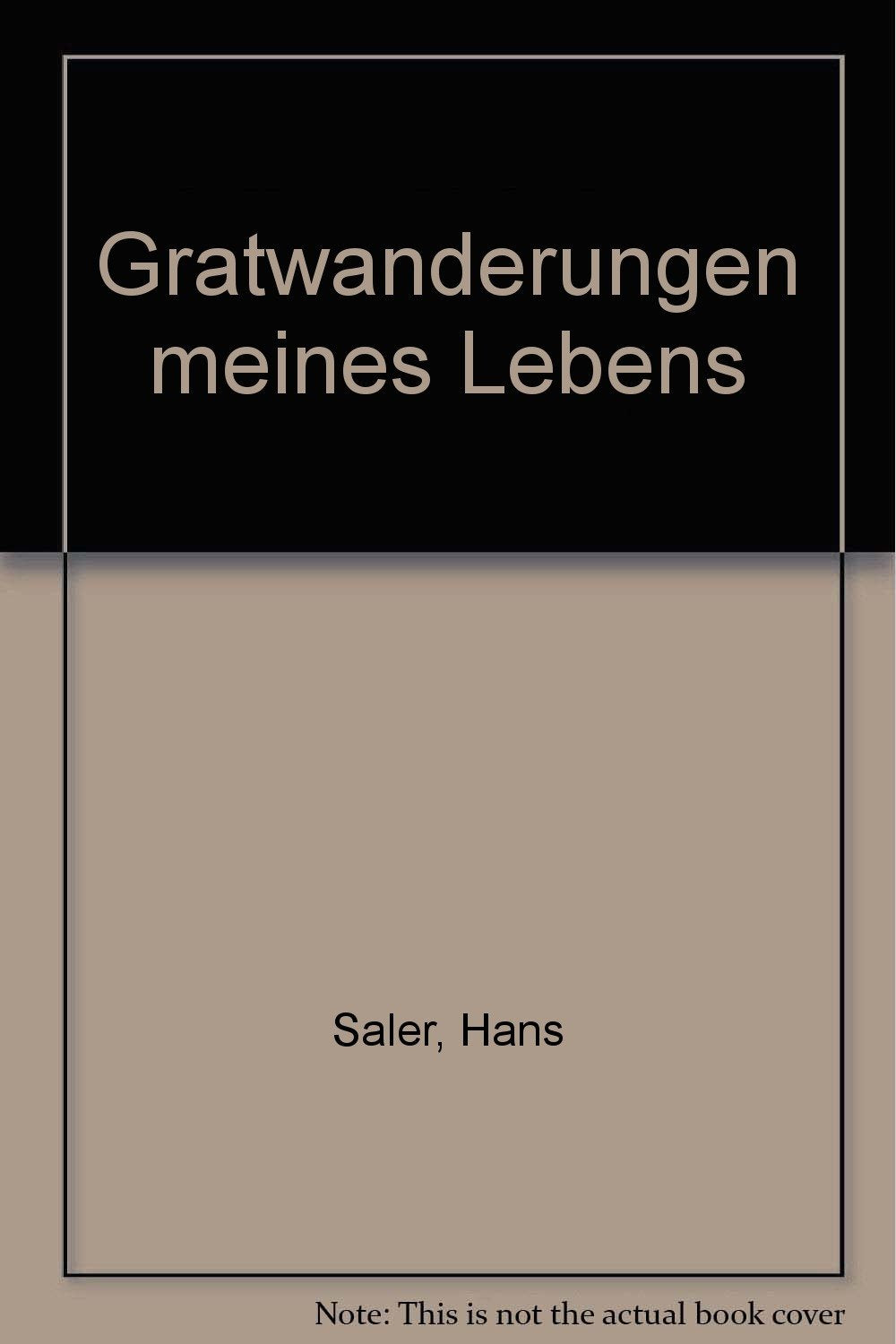 Gratwanderungen meines Lebens Books
