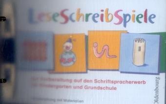 LeseSchreibSpiele, Handreichung mit Materialien Books