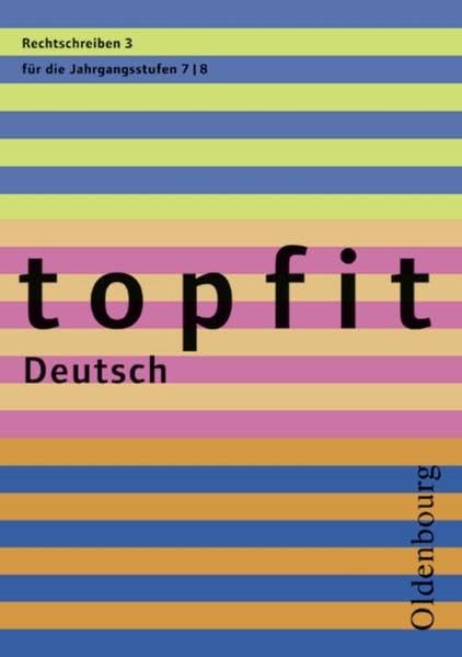 topfit Deutsch. Rechtschreiben 3. RSR 2006 book
