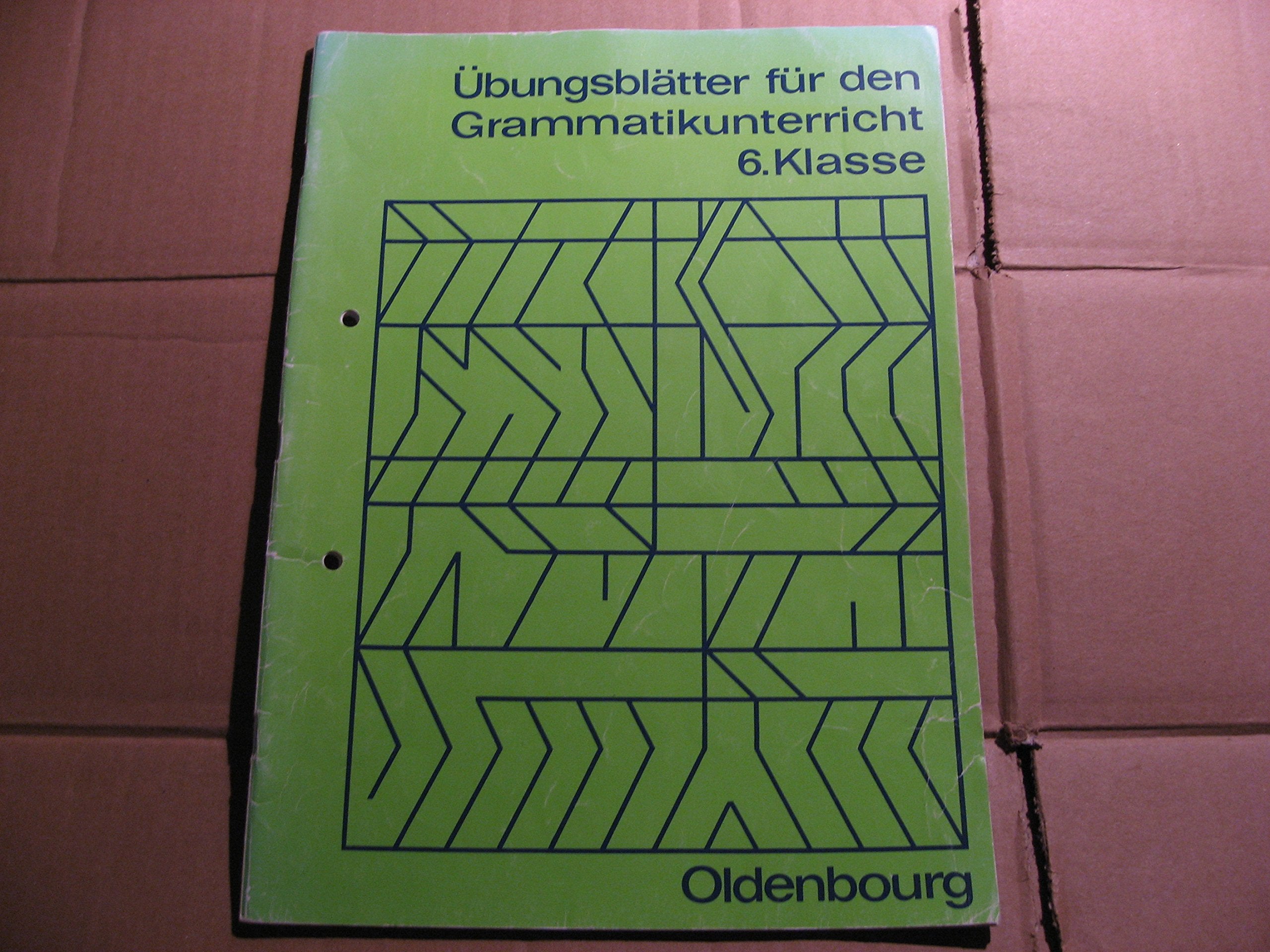 Übungsblätter für den Grammatikunterricht, 6. Klasse General education
