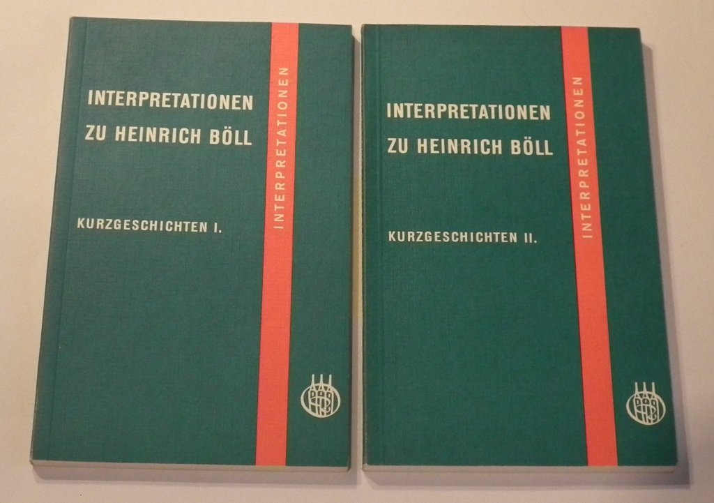 Interpretationen zu Heinrich Böll - Kurzgeschichten I. und II. Books