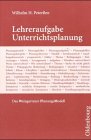 Lehreraufgabe Unterrichtsplanung: Das Weingartner Planungsmodell Education & Training