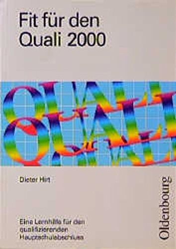 Fit für den Quali 2000: Eine Lernhilfe für den qualifizierenden Hauptschulabschluss Books