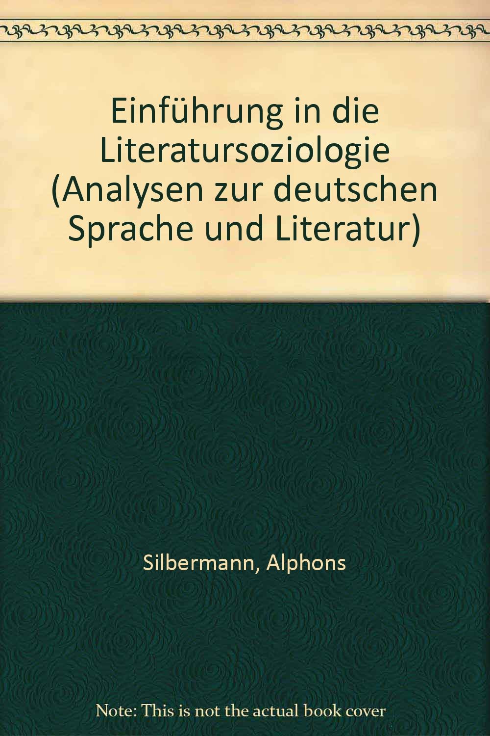 Einführung in die Literatursoziologie Books