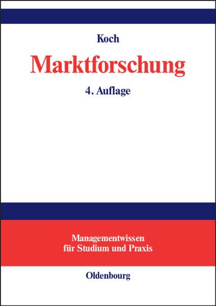 Product Image: Marktforschung: Begriffe und Methoden