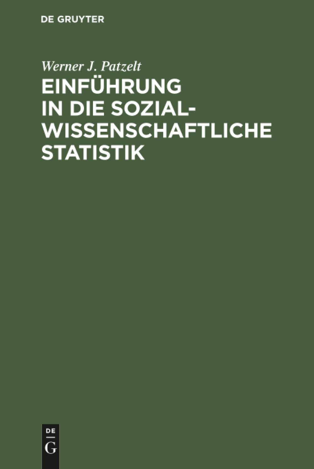 Einführung in die sozialwissenschaftliche Statistik Law