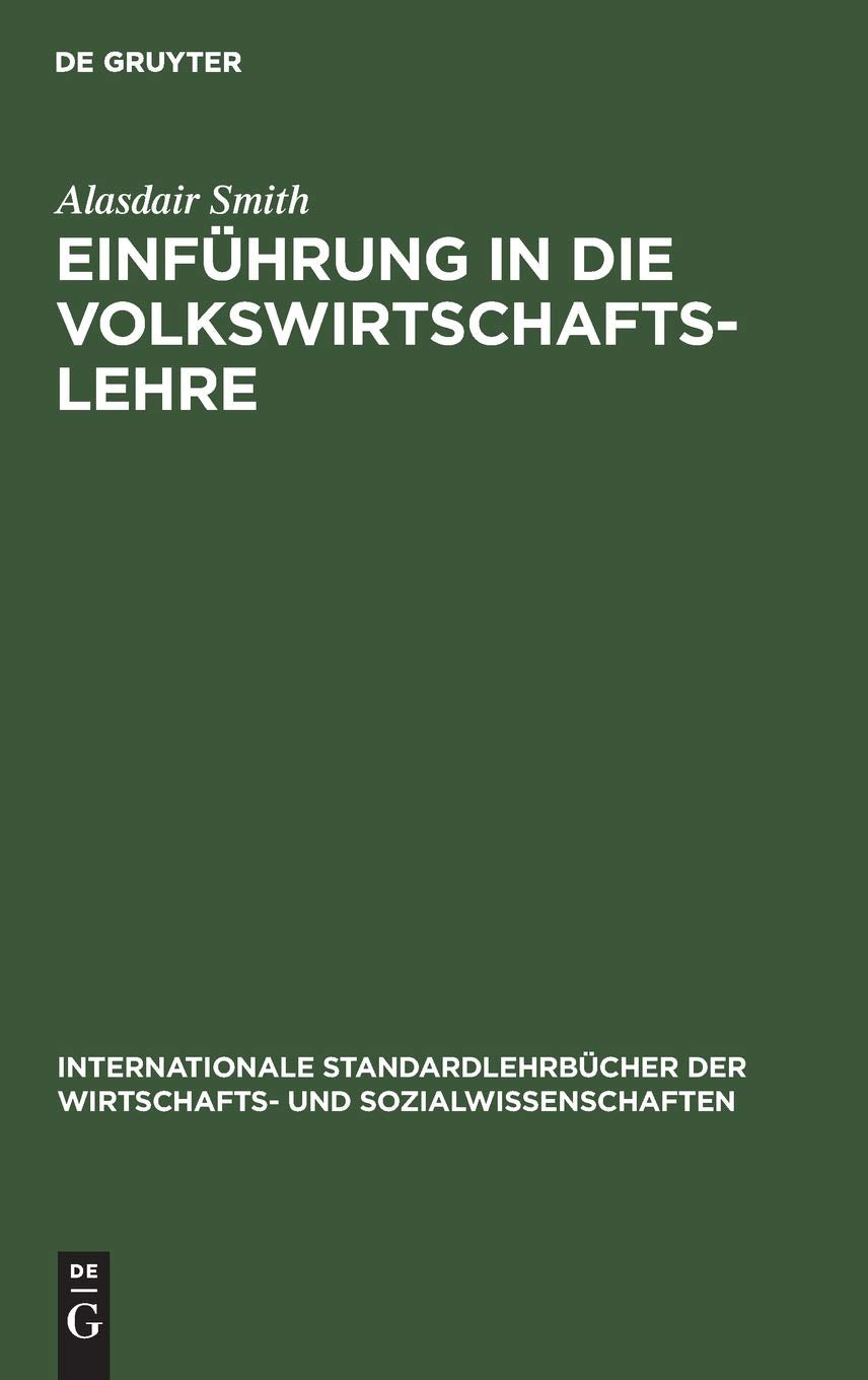 Einführung in die Volkswirtschaftslehre Law