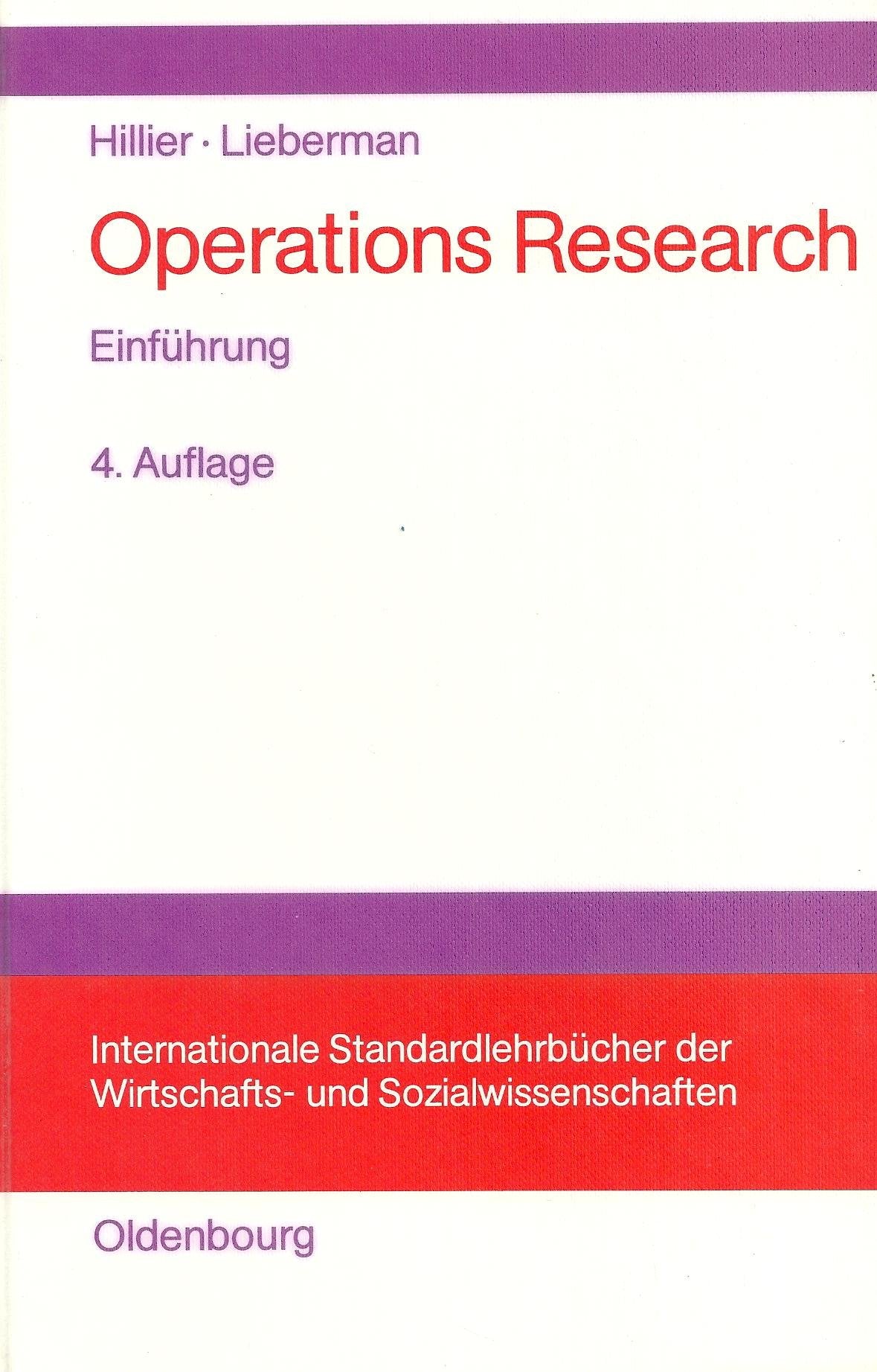 Product Image: Operations Research: Einführung