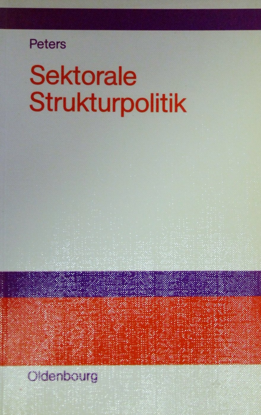 Sektorale Strukturpolitik Memories
