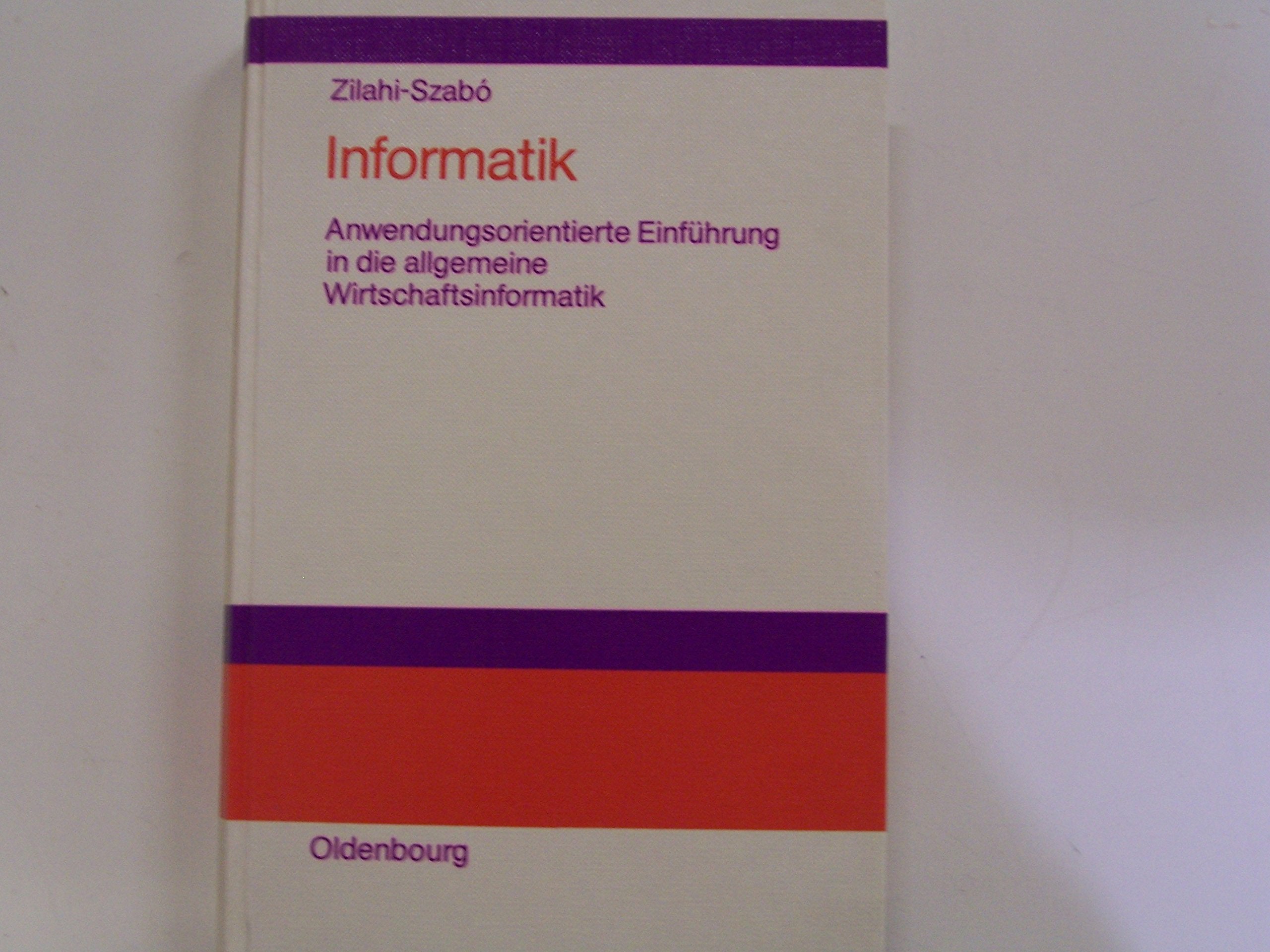 Informatik: Anwendungsorientierte Einführung in die allgemeine Wirtschaftsinformatik Books