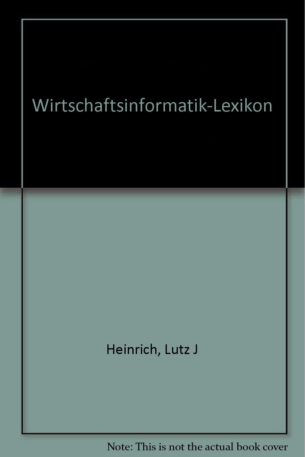 Product Image: Wirtschaftsinformatik-Lexikon