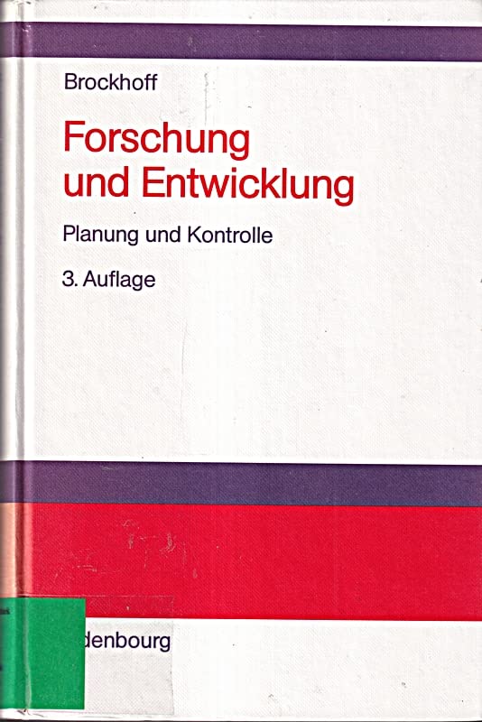 Forschung und Entwicklung: Planung und Kontrolle Memories
