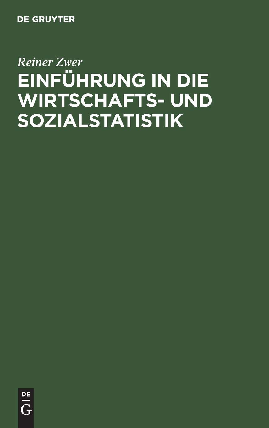 Einführung in die Wirtschafts- und Sozialstatistik Law