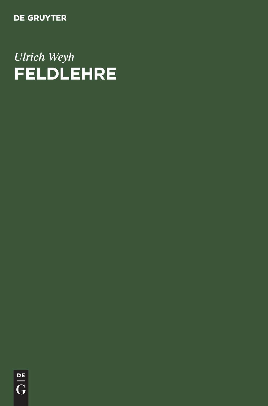 Product Image: Feldlehre