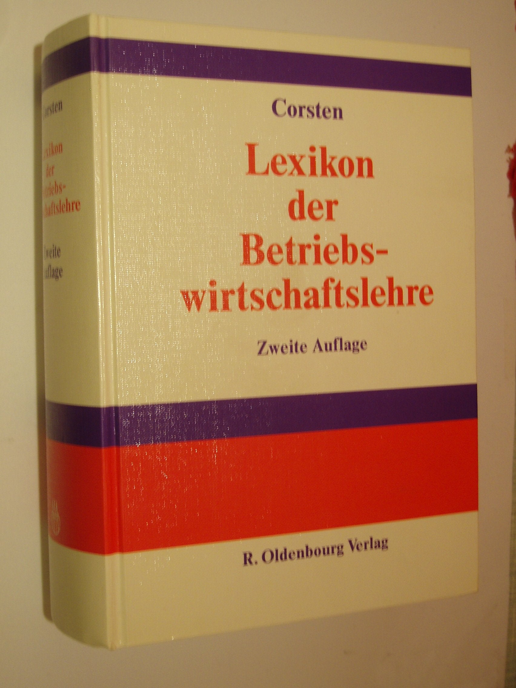 Lexikon der Betriebswirtschaftslehre General education
