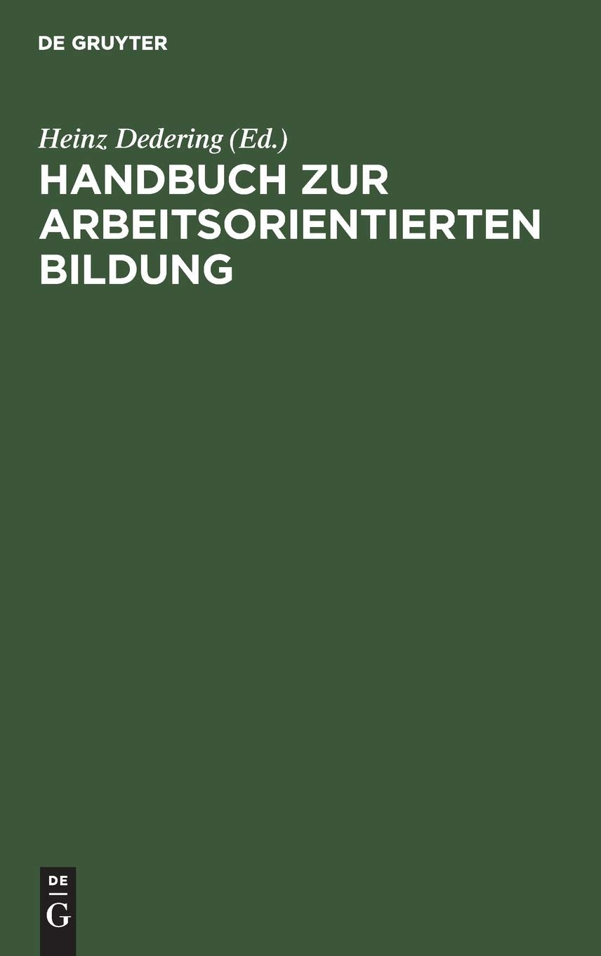 Handbuch zur arbeitsorientierten Bildung Social Sciences