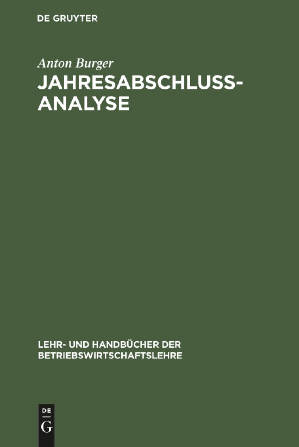 Product Image: Jahresabschlussanalyse