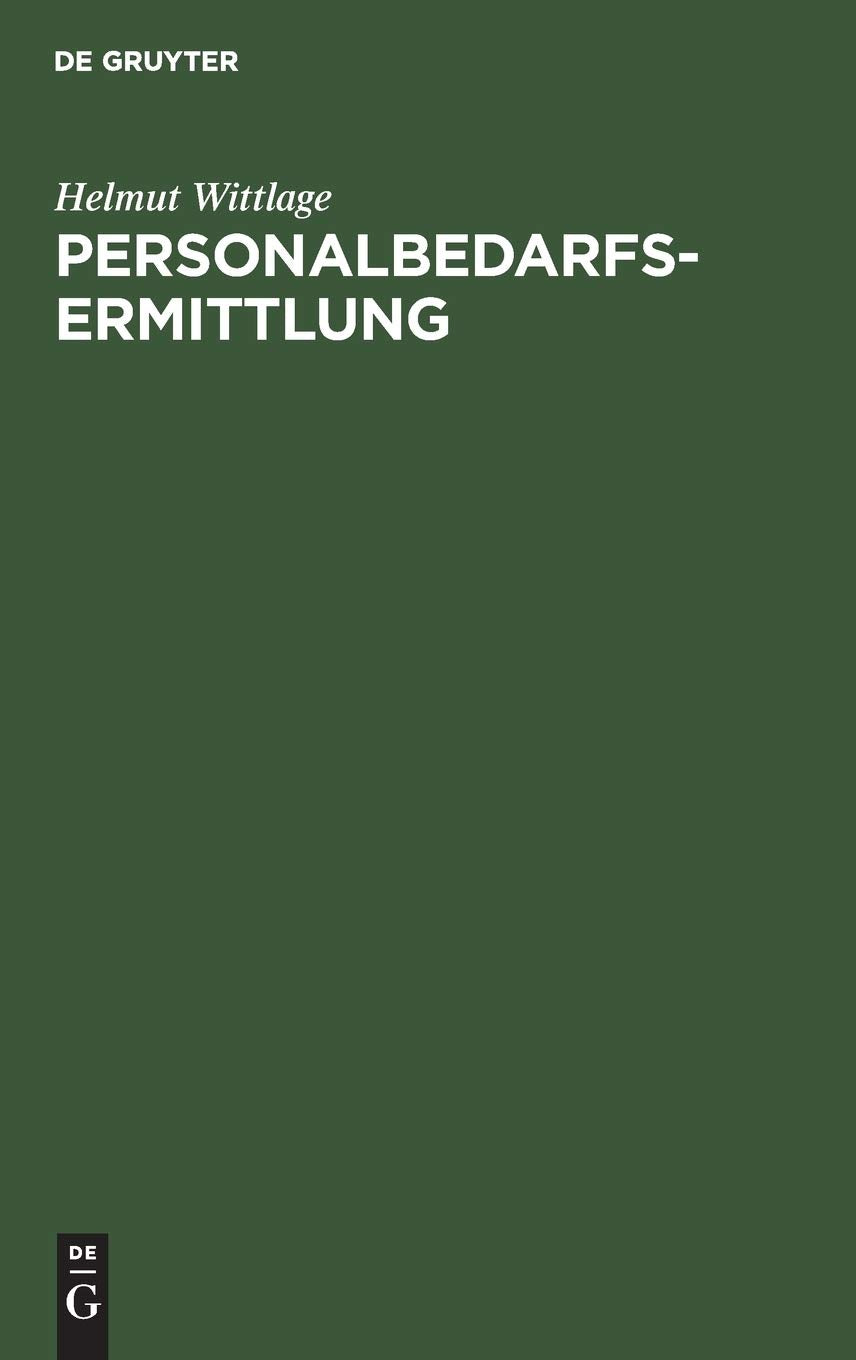 Product Image: Personalbedarfsermittlung