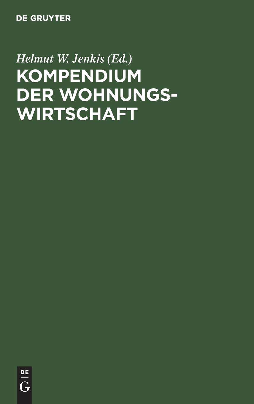 Kompendium der Wohnungswirtschaft Law