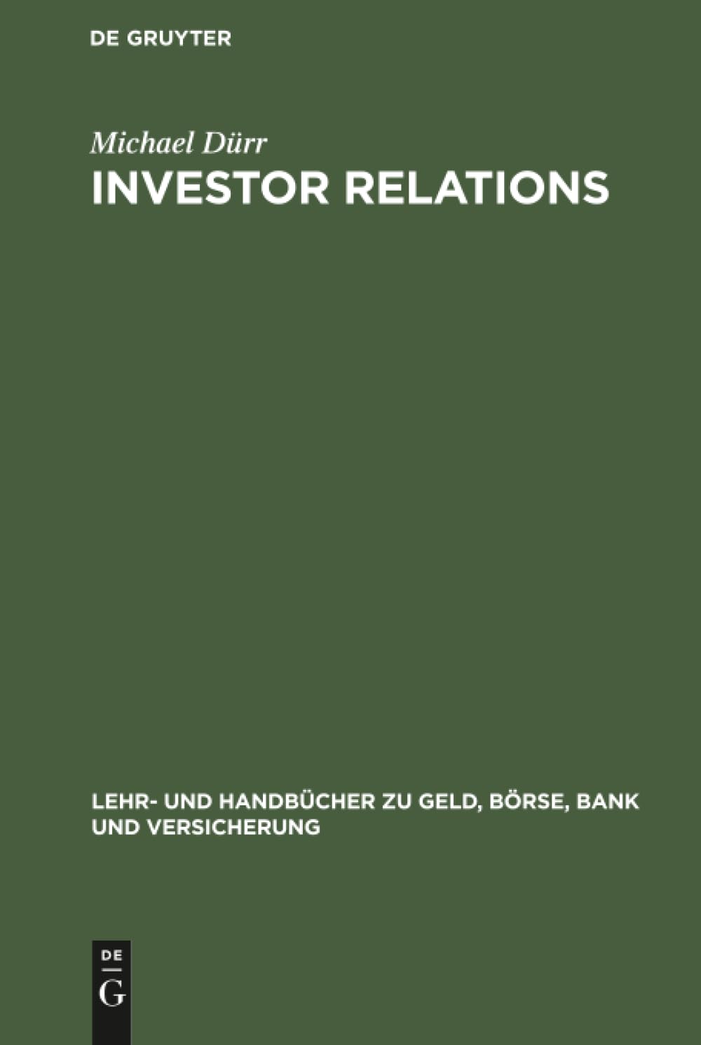 Investor Relations Law