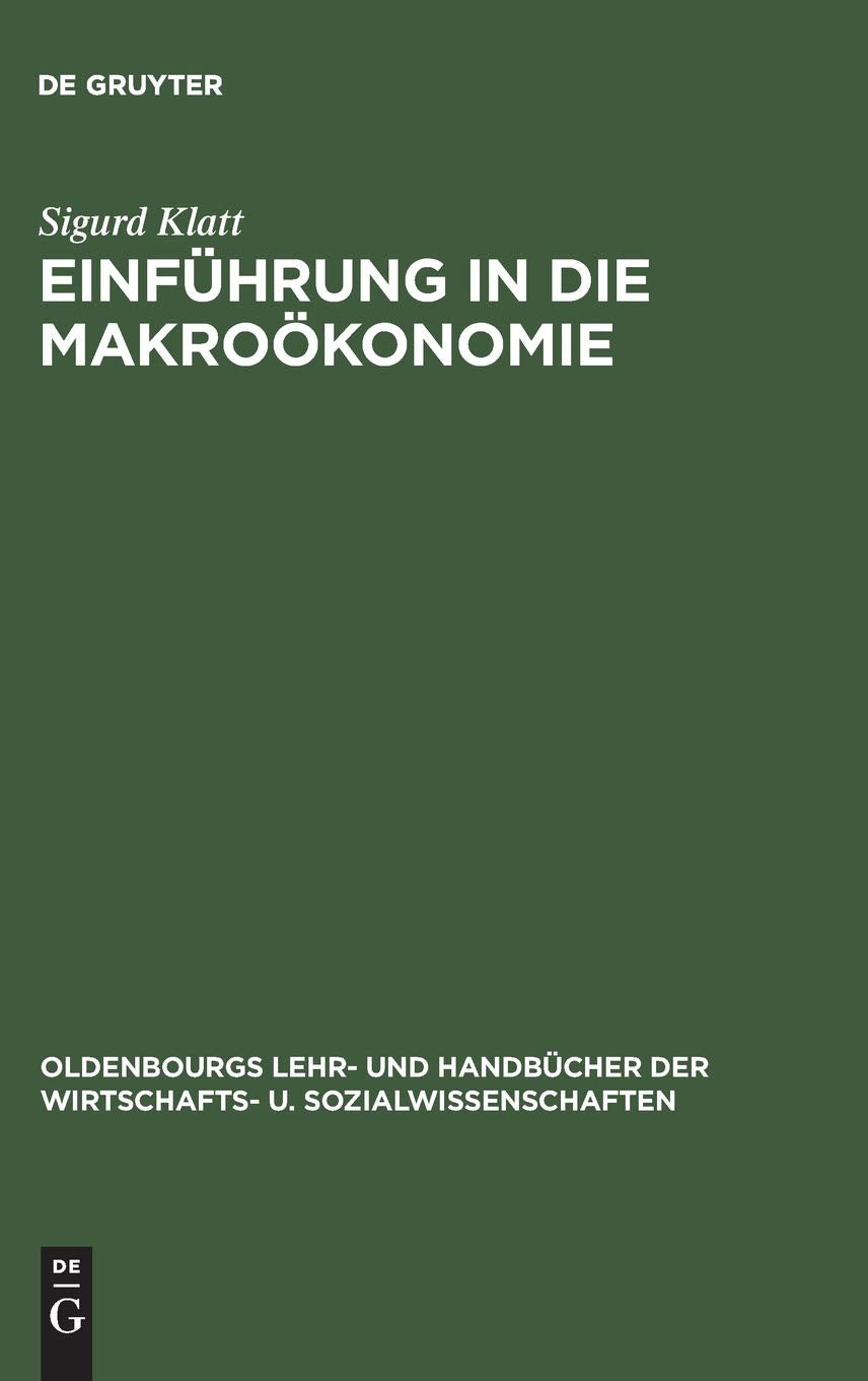 Einführung in die Makroökonomie Law