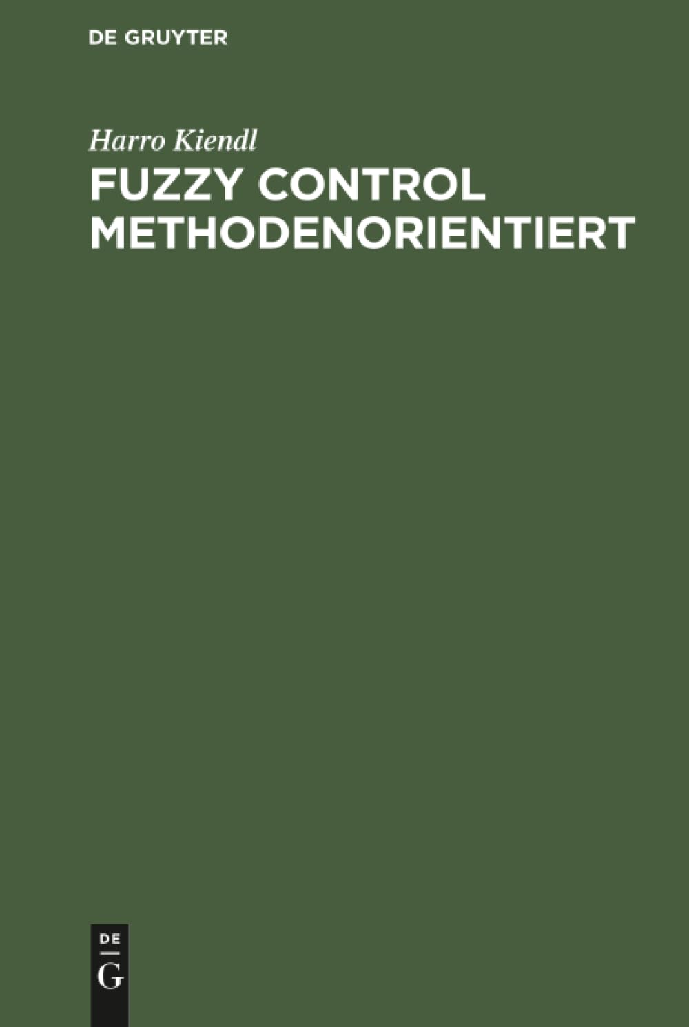 Fuzzy Control methodenorientiert Computer Science