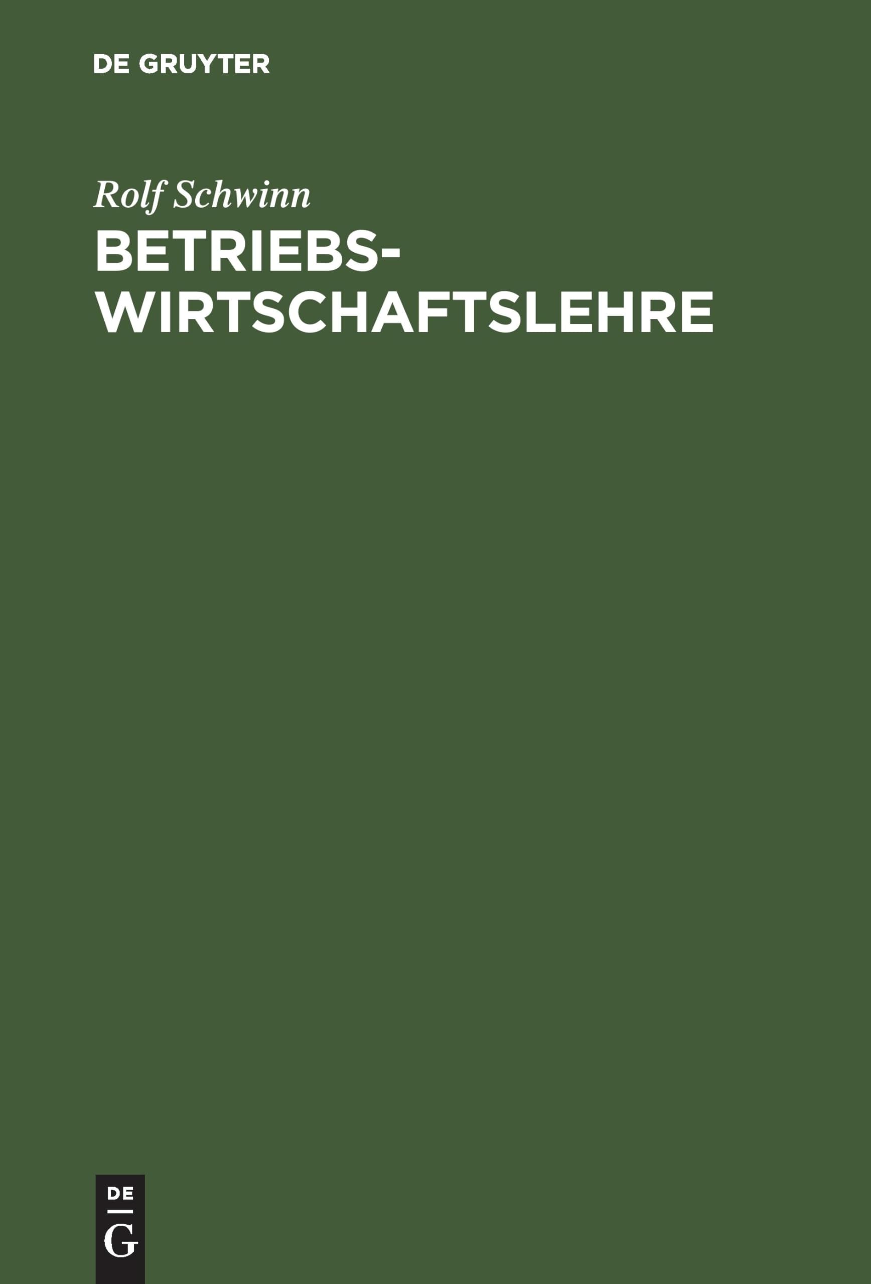 Betriebswirtschaftslehre Law