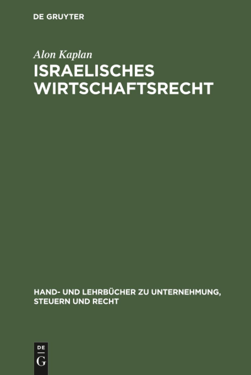Israelisches Wirtschaftsrecht Law