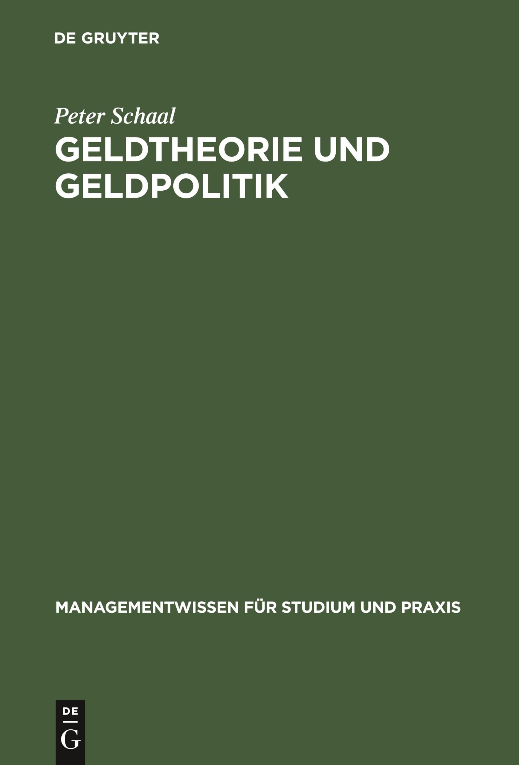 Geldtheorie und Geldpolitik Law