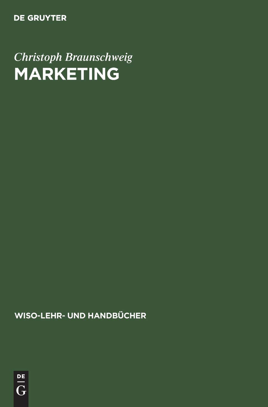 Marketing (WiSo-Lehr- und Handbücher) Law
