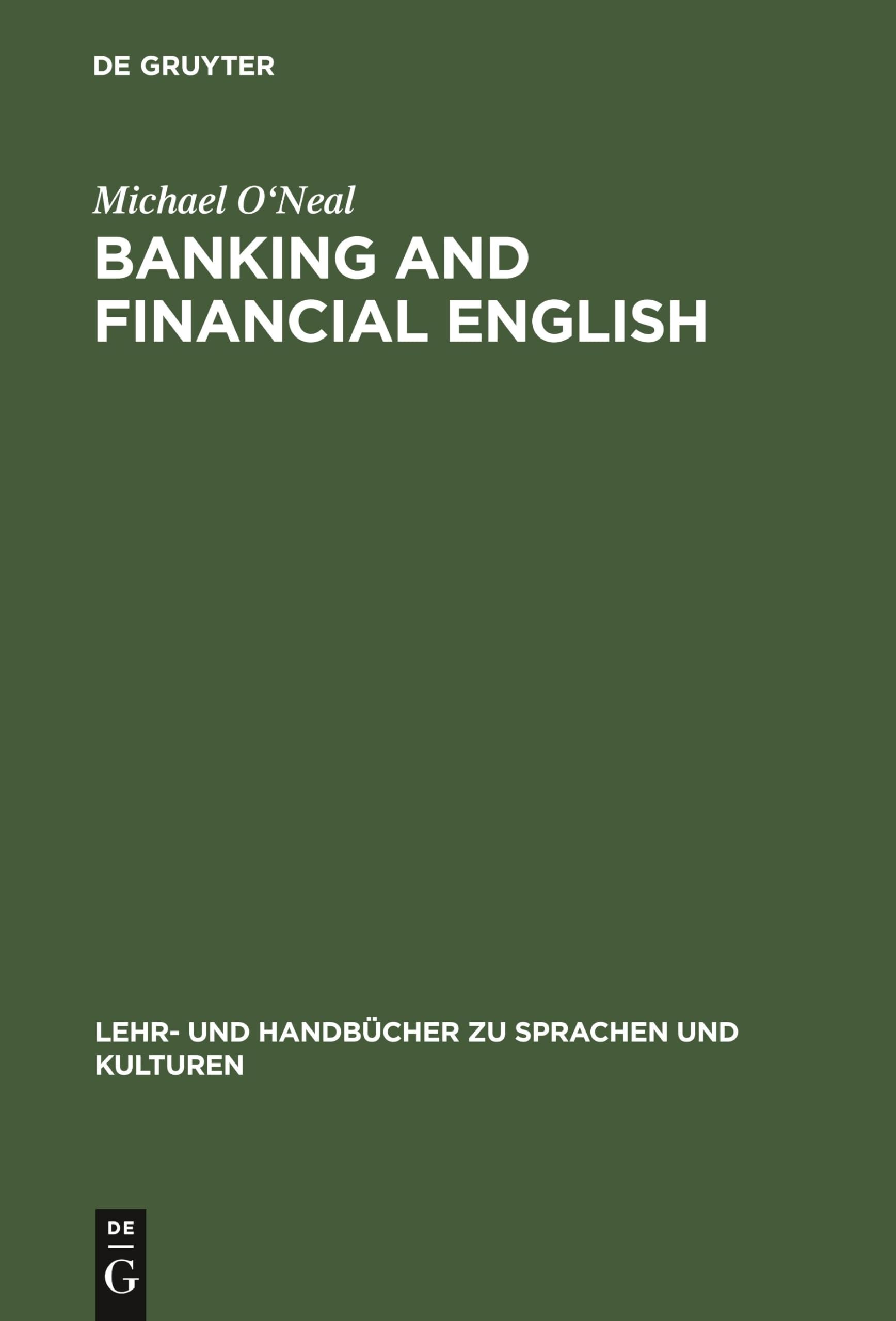 Banking and financial English book