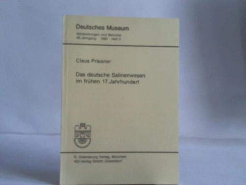 Das deutsche Salinenwesen im frühen 17. Jahrhundert. Books
