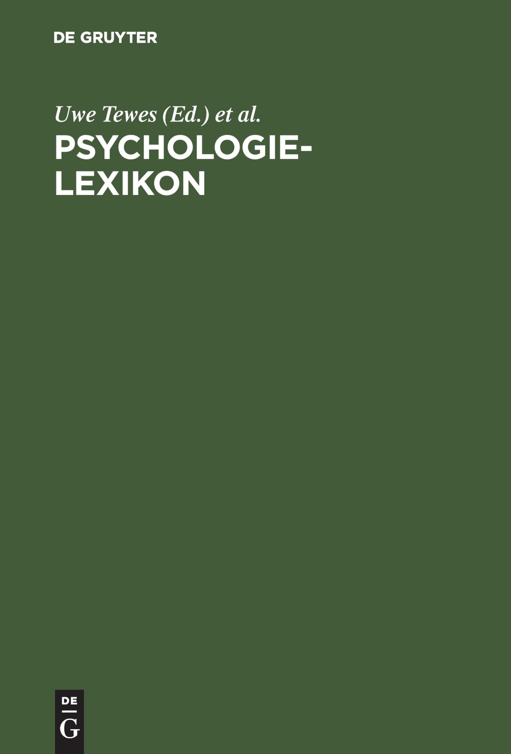 Psychologie-Lexikon book